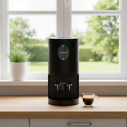 LePresso TampMaster Pro Automatic Coffee Tamper - Black